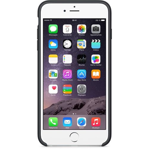 APPLE SILICONE CASE iPhone 6/6S Plus - MGR92ZM/A - BLACK na Arena.pl