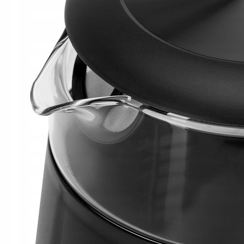 Czajnik Elektryczny Szklany Do Kuchni LED Podtrzymywanie Ciepła 1,7L na Arena.pl