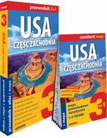 USA 3w1 część zachodnia: przewodnik + atlas + mapa Piotr Jabłoński