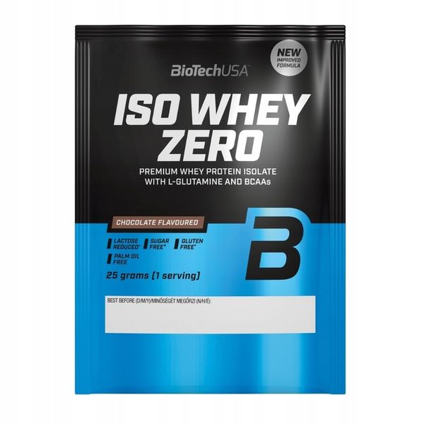 BIOTECH USA ISO WHEY ZERO 454g BIAŁKO IZOLAT WPI +PRÓBKA 25g MASA zdjęcie 4