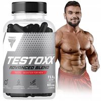 Trec Testoxx 60 kaps ŻEŃ-SZEŃ TRIBULUS MACA CYNK BOOSTER TESTOSTERONU