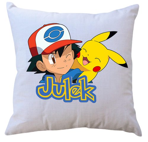 Poduszka Pokemon z imieniem na Arena.pl