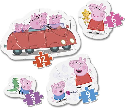 CLE Moje pierwsze puzzle Peppa Pig 20829 na Arena.pl
