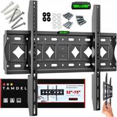 UCHWYT DO TELEWIZORA 32-75 CALI SLIM ULTRA PŁASKI UNIWERSALNY MOCNY DO