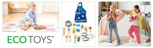 Zestaw muzyczny 16 instrumentów dla dzieci + torba ECOTOYS na Arena.pl