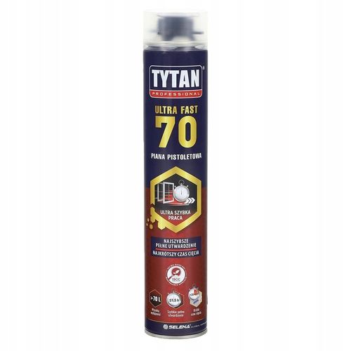 Tytan professional Ultra fast 70 Piana pistoletowa 870 ml na Arena.pl