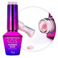 Baza kauczukowa elastyczna S.O.S. Antidotum MollNails Cotton Candy 10g