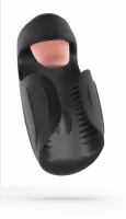 m for men lickety split black - wibrująca maszyna intymna silikonowa