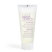 Ziaja YEGO Vegan żel pod prysznic szampon werbena