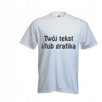 Koszulka TOP T-shirt PREZENT TWÓJ tekst/grafika