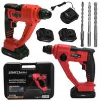 Młot udarowy bezszczotkowy 21v sds plus akumulatorowy 2x 4ah 2j KD3196