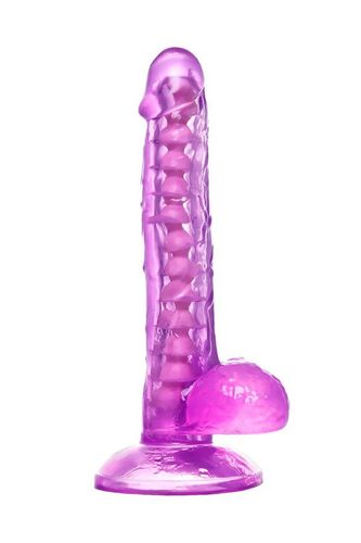 Realistic dildo A Toys by TOYFA Celiam, TPE, purple, 20.5 cm na Arena.pl