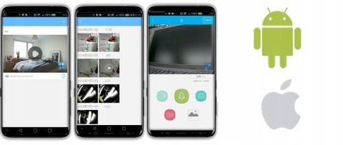 MINI KAMERKA WiFi ANDROID iOS REAGUJĄCA NA RUCH na Arena.pl