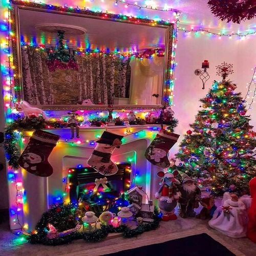 LAMPKI CHOINKOWE 1000LED ZEWNĘTRZNE 10M ŚWIATEŁKA KOLOROWE MULTI GĘSTE na Arena.pl