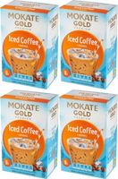 Napój Kawowy Kawa Mrożona Premium Iced Coffe Karmelowa 8 szt. Mokate x4