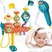 WOOPIE BABY Zabawka do Kąpieli Kranik Prysznic Fontanna Przelewowa Kaczuszka