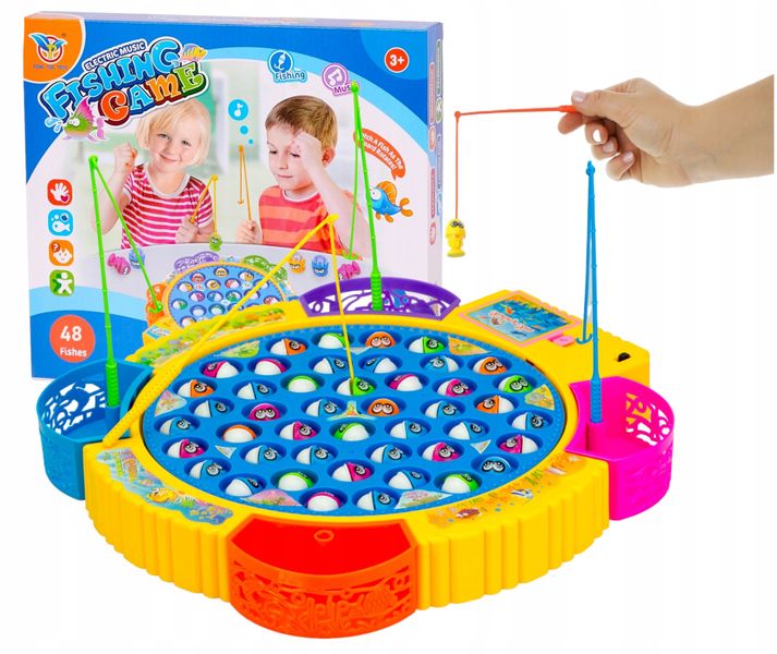 GRA ŁOWIENIE RYBEK ZRĘCZNOŚCIOWA RODZINNA 45 RYBKI WĘDKI zdjęcie 7