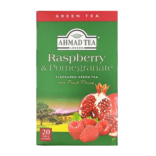 Herbata malina z granatem Raspberry & Pomegranate Ahmad Tea 20 torebek na Arena.pl
