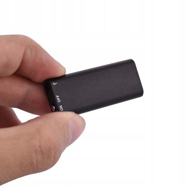 MINI DYKTAFON SZPIEGOWSKI PODSŁUCH DETEKCJA 8 GB zdjęcie 1