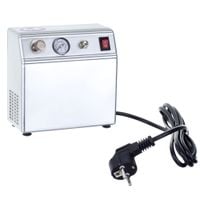 tłokowy kompresor aerografu z reduktorem manometr