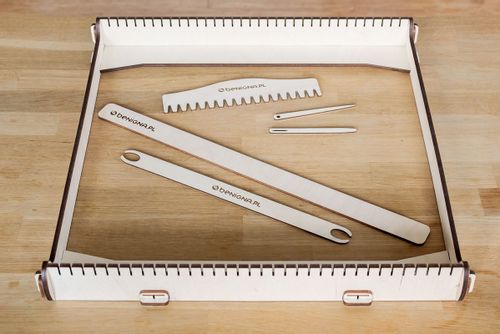 Krosno tkackie, pole robocze 40x40 cm na Arena.pl