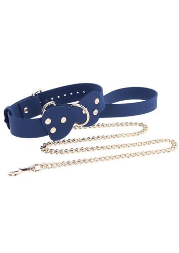 silicone collar and leash blue na Arena.pl