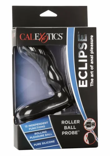 calexotics eclipse roller ball probe silikonowy masażer z ruchomą kulką na Arena.pl