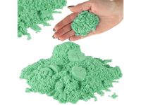 Piasek kinetyczny magiczny 2kg piaskolina zapas zielony