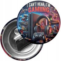 Magnes na lodówkę z otwieraczem GAMER GAMEPAD GAMBLING GRY