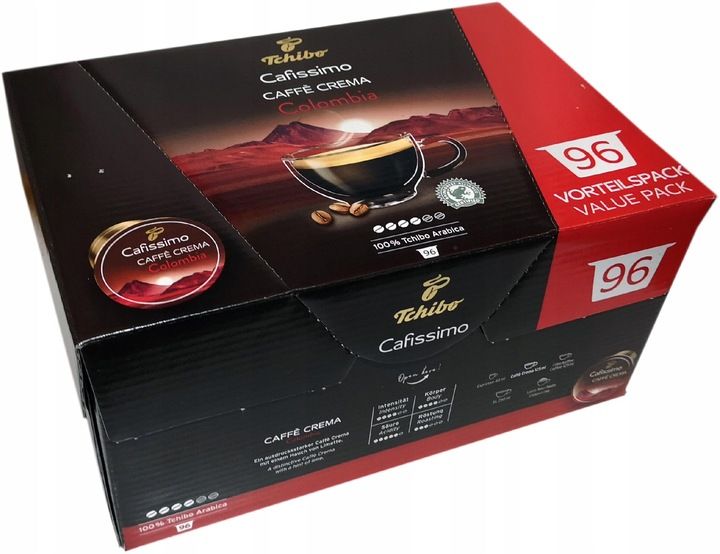 Kapsułki Tchibo Cafissimo Caffe Crema COLOMBIA 96 zdjęcie 1