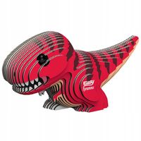 Dinozaur Tyranozaur Eugy. Eko Układanka Puzzle 3D.