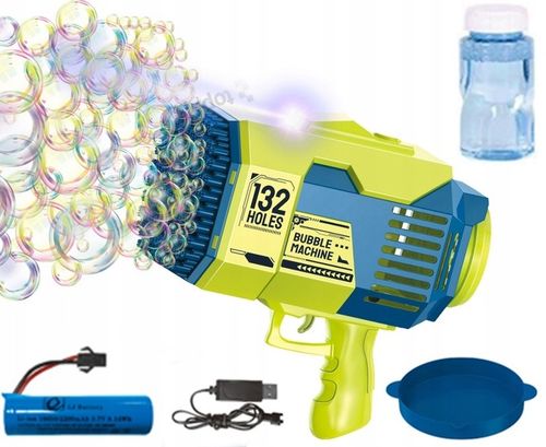 PISTOLET NA BAŃKI BAZOOKA DO BANIEK+ 2szt NAKŁADEK na Arena.pl