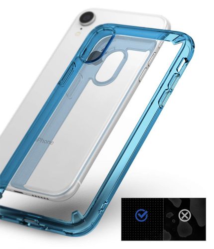 Etui Ringke Fusion do iPhone XR (Aqua Blue) na Arena.pl