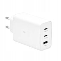 SZYBKA ŁADOWARKA SIECIOWA DO SAMSUNGA S24 S23 S22 2XUSB-C PD TRIO 65W 25W