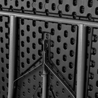 STÓŁ DO OGRODU CATERINGOWY IMPRO 240 CM SKŁADANY WALIZKA CZARNY