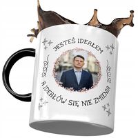 Kubek Czarny Sławomir Mentzen Xd Na Prezent Z Nadrukiem Ze Zdjęciem