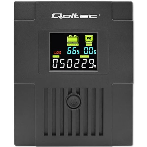 Zasilacz awaryjny UPS Qoltec  Monolith | 2000VA | 1200W | LCD | USB na Arena.pl
