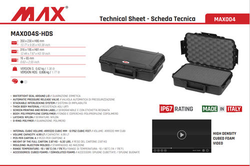 Organizer hermetyczny MAX004S 350x230x86 mm na Arena.pl