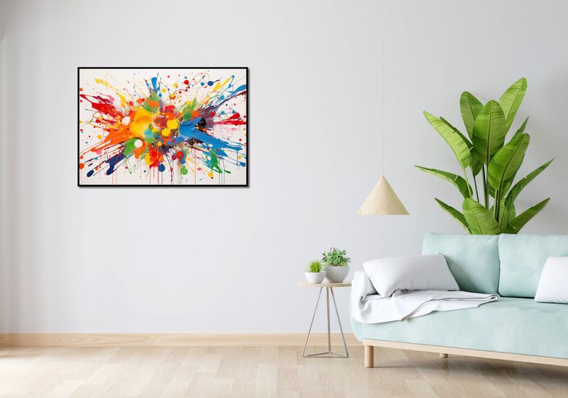 Plakat 100x70cm Eksplozja Kreatywności zdjęcie 4