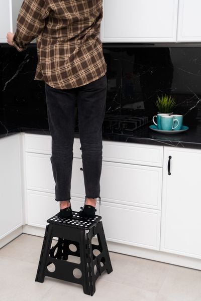 Taboret Easyform czarny 39 cm zdjęcie 5