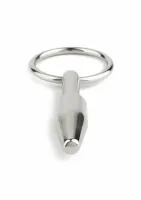 mr. steel mini fucker solid plug stalowy korek intymny zamknięty 6 mm
