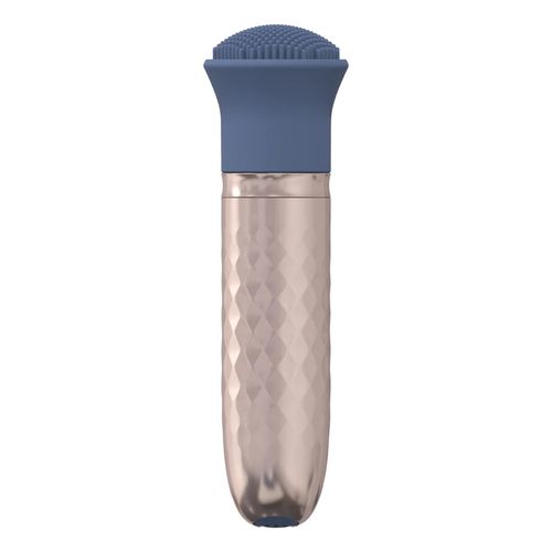 The Thrill - 10 Speed Interchangeable Vibrator - Blue na Arena.pl