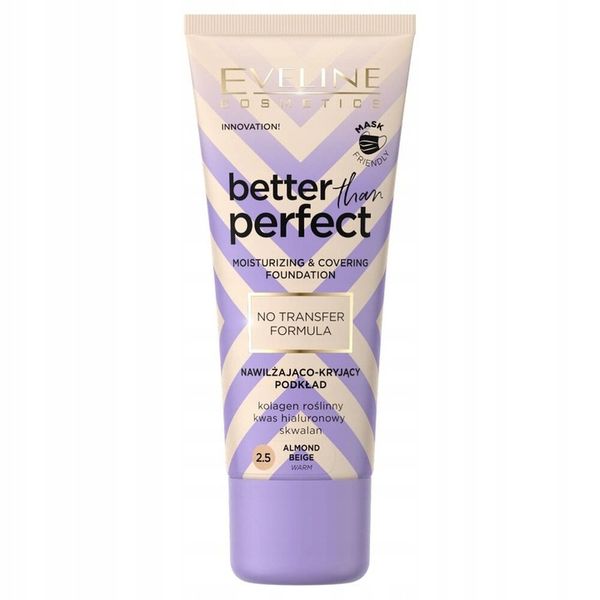 Eveline podkład do twarzy 2.5 Almond Beige 30ml zdjęcie 1