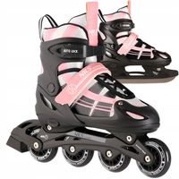 2w1 Łyżworolki Rolki Z Płozą Hokejową Regulowane Rekreacyjne Dla Dziecka