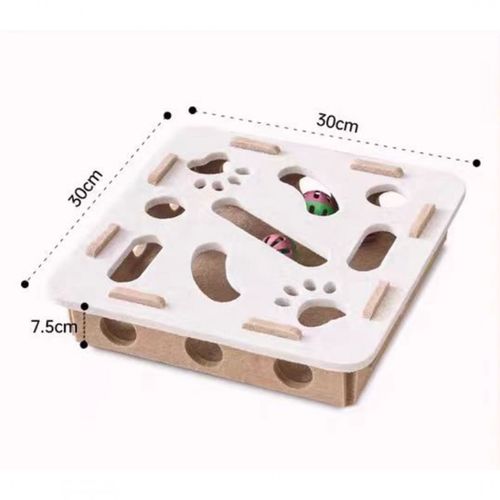 filcowa logiczna zabawka dla kota, piłeczki z dzwonkami, labirynt na Arena.pl