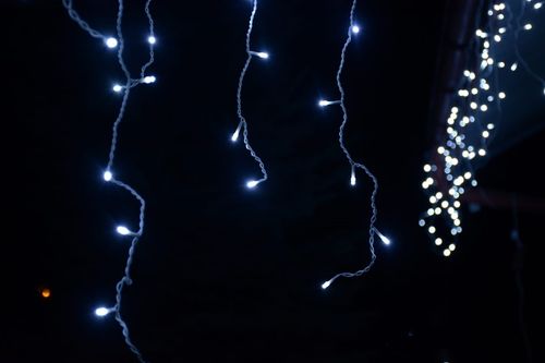 SOPLE 500 LED LAMPKI ZEWNĘTRZNE ŚWIĄTECZNE BIAŁE 8 TRYBÓW IP44 na Arena.pl