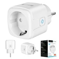 Gniazdko WiFi Tuya Smart Home Kruger&Matz Connect P4 Watomierz Alexa Google