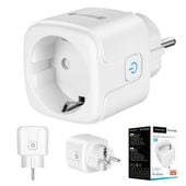 Gniazdko WiFi Tuya Smart Home Kruger&Matz Connect P4 Watomierz Alexa Google