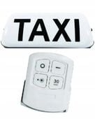BEZPRZEWODOWA LAMPA KOGUT TAXI NA PILOTA