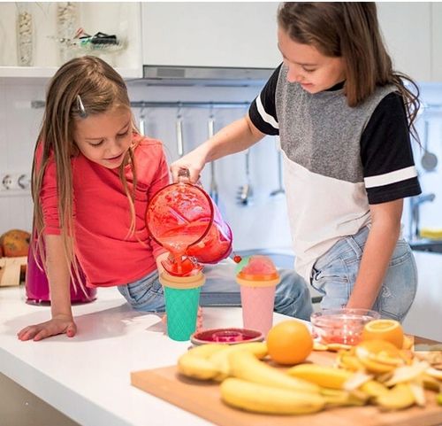 SLUSHY KUBEK DO ROBIENIA LODÓW SORBETÓW SLUSHY GRANITY KOLORY na Arena.pl